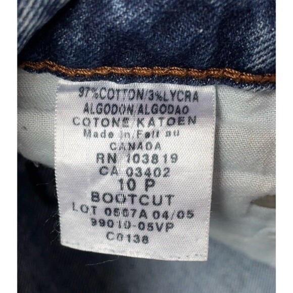 Vintage Harley-Davidson Bootcut Jeans Petite Women’s Size 10 - Picture 8 of 14